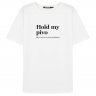 ФУТБОЛКА HOLD MY PIVO by @SLOVODNA