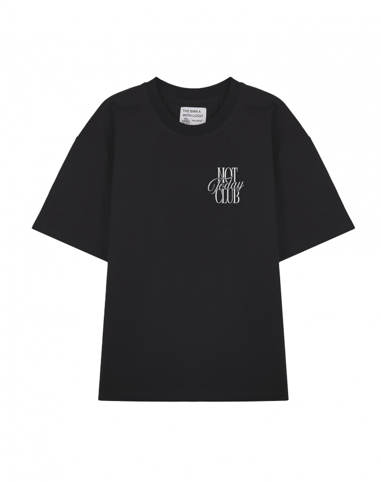 ФУТБОЛКА OVERSIZE NOT TODAY CLUB