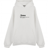 Худи Oversize "ДЕВА" (спецэффекты) by @SLOVODNA