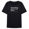 ФУТБОЛКА SOMETHING GOES NE PO PLANU by @SLOVODNA