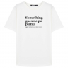 ФУТБОЛКА SOMETHING GOES NE PO PLANU by @SLOVODNA