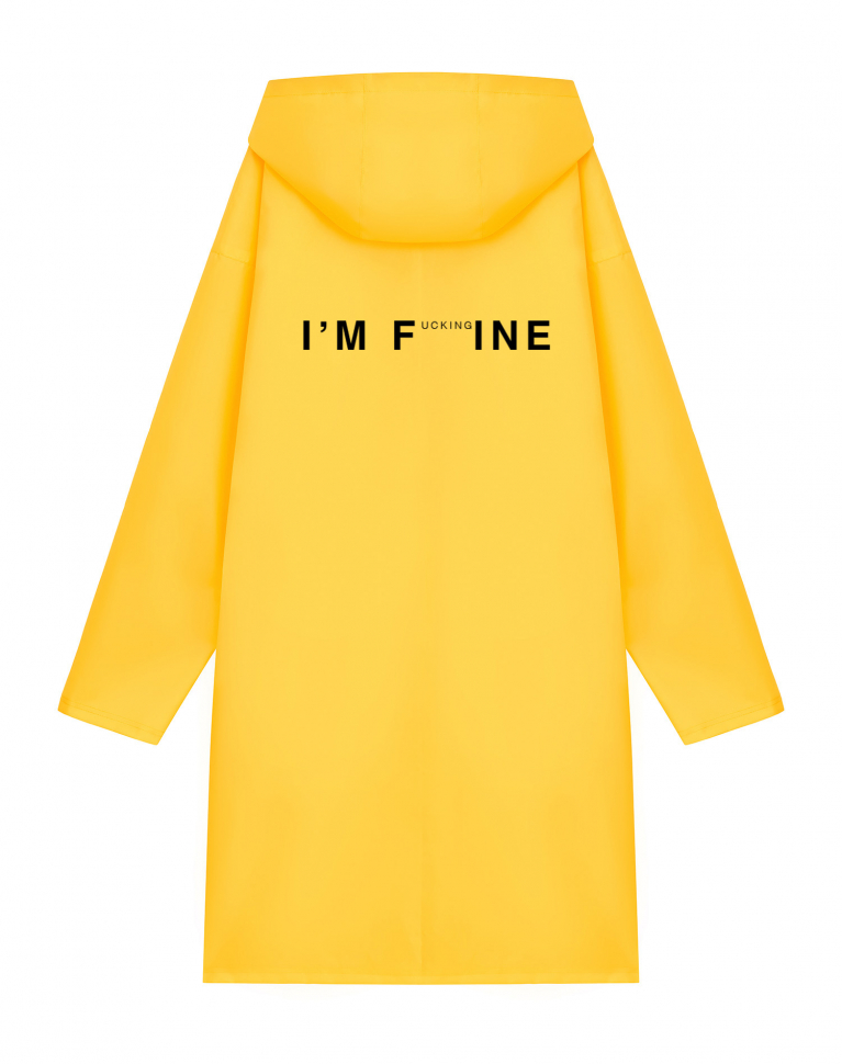 Дождевик "I'M FuckingINE"