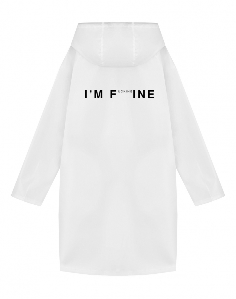 Дождевик "I'M FuckingINE"