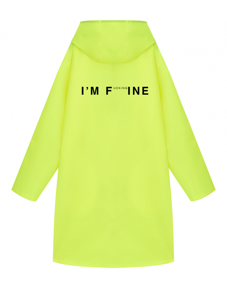Дождевик "I'M FuckingINE"