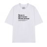 ФУТБОЛКА OVERSIZE "БУДУ В КОСТЮМЕ-НЕВИДИМКЕ" by @SLOVODNA