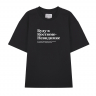ФУТБОЛКА OVERSIZE "БУДУ В КОСТЮМЕ-НЕВИДИМКЕ" by @SLOVODNA