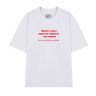 ФУТБОЛКА OVERSIZE "НОСИТЬ МЕРЧ КРУТОГО СЕРВИСА - ЭТО НОРМА" Х НЕТМОНЕТ