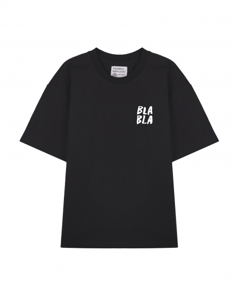 ФУТБОЛКА OVERSIZE  "BLA BLA"