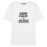 ФУТБОЛКА KEEP CALM AND NE BUD' CHUSHPANOM