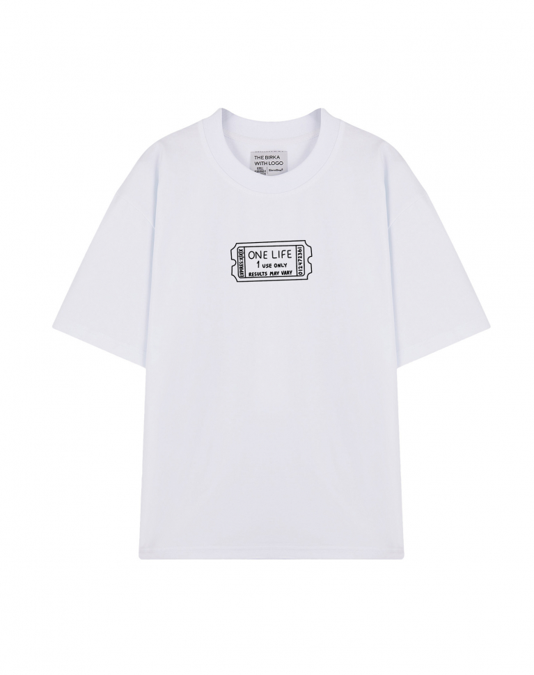 ФУТБОЛКА OVERSIZE "ONE LIFE"