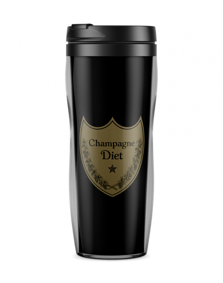 ТЕРМОСТАКАН CHAMPAGNE DIET v 2.0