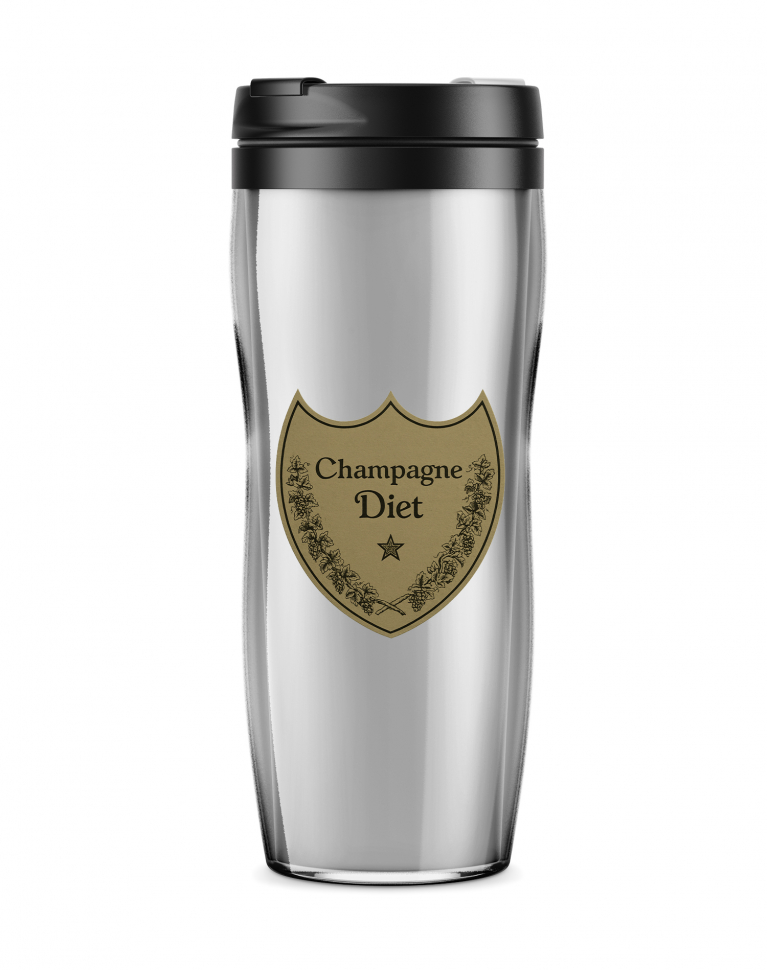 ТЕРМОСТАКАН CHAMPAGNE DIET v 2.0