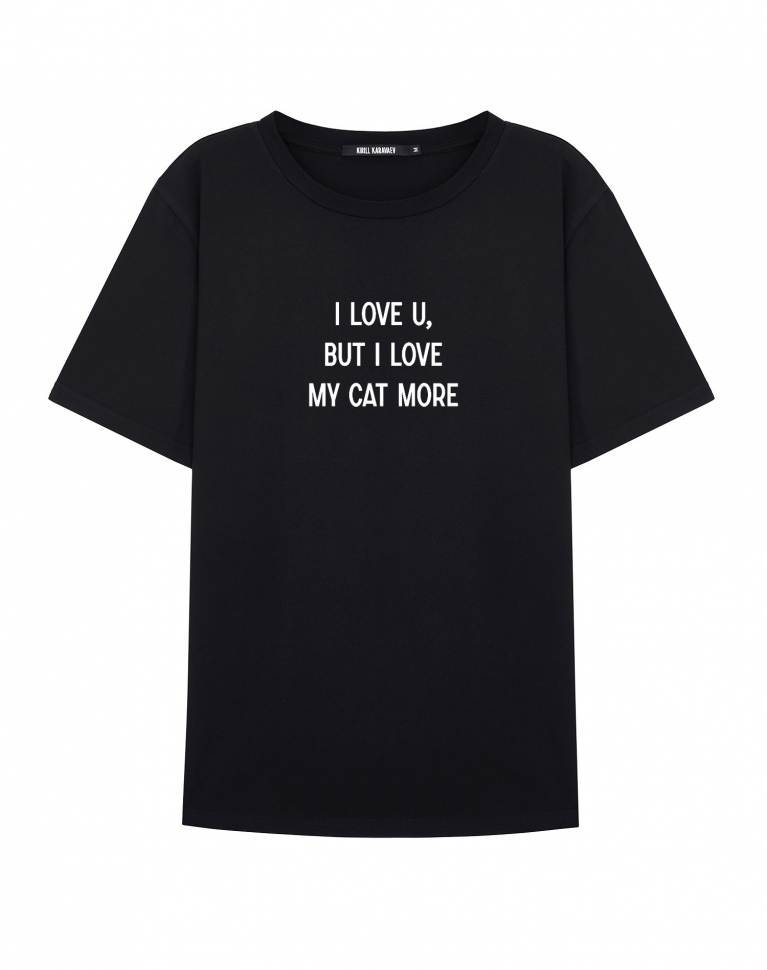 ФУТБОЛКА "I LOVE U"