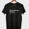 ФУТБОЛКА YOUR BUNNY WROTE by @SLOVODNA