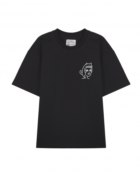 ФУТБОЛКА OVERSIZE "CAT HEAD"
