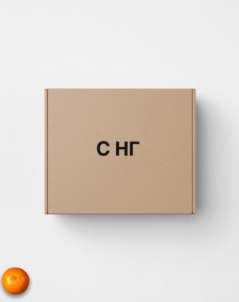 ПОДАРОЧНАЯ КОРОБКА "С НГ"