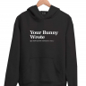 ХУДИ YOUR BUNNY WROTE by @SLOVODNA