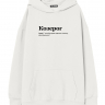 Худи Oversize "КОЗЕРОГ (быстрее самому)" by @SLOVODNA