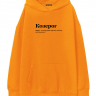 Худи Oversize "КОЗЕРОГ (быстрее самому)" by @SLOVODNA