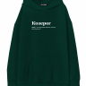 Худи Oversize "КОЗЕРОГ (быстрее самому)" by @SLOVODNA