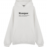 Худи Oversize "КОЗЕРОГ (быстрее самому)" by @SLOVODNA
