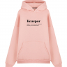 Худи Oversize "КОЗЕРОГ (быстрее самому)" by @SLOVODNA