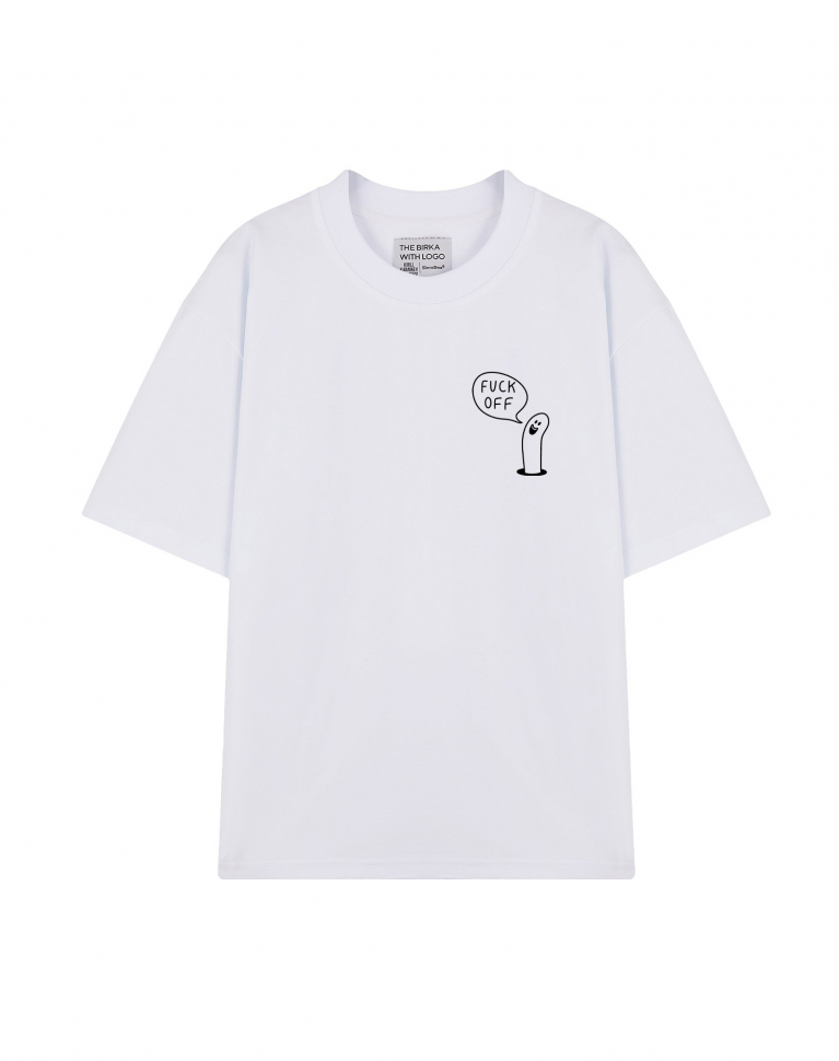 ФУТБОЛКА OVERSIZE "FUCK OFF"