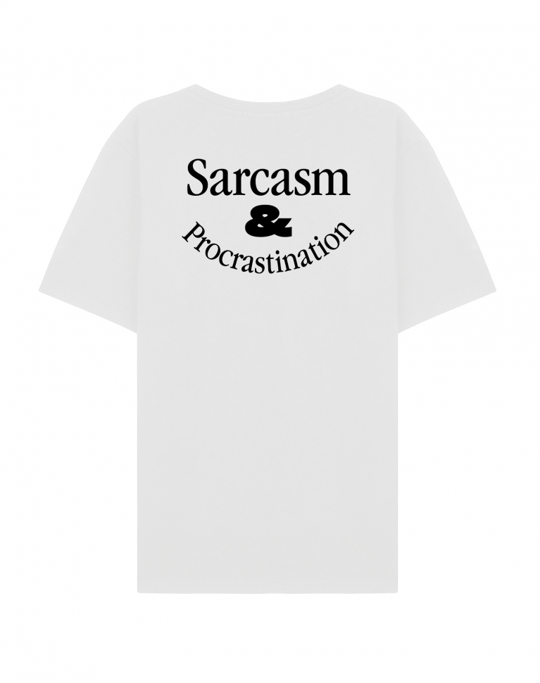 ФУТБОЛКА OVERSIZE Sarcasm & Procrastination (S&P)