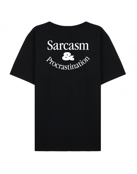 ФУТБОЛКА OVERSIZE Sarcasm & Procrastination (S&P)