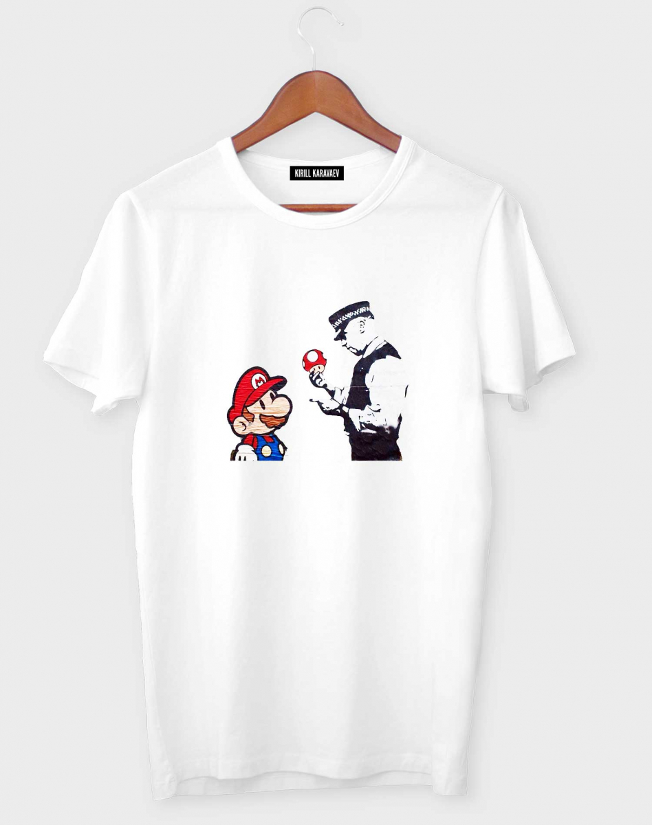 ФУТБОЛКА MARIO & POLICEMAN ФУТБОЛКА MARIO & POLICEMAN
