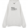 ХУДИ ОВЕРСАЙЗ "Мама в декрете" by @SLOVODNA