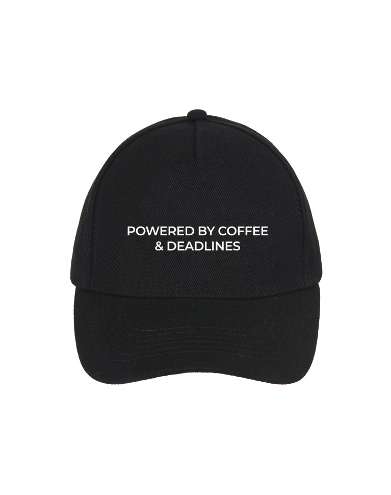 Кепка "POWERED BY COFFEE" х ZROBIM