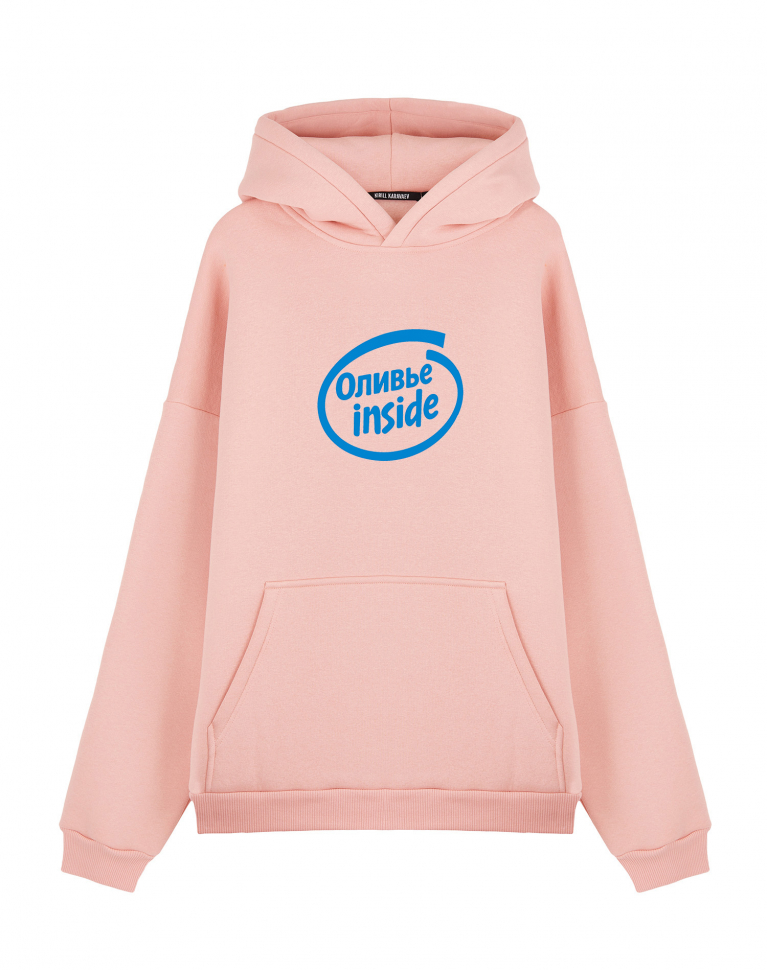 Худи Oversize "ОЛИВЬЕ INSIDE"