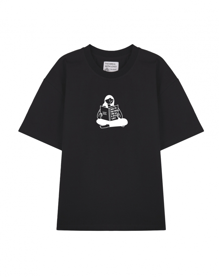 ФУТБОЛКА OVERSIZE "HOW TO SAY FUCK"