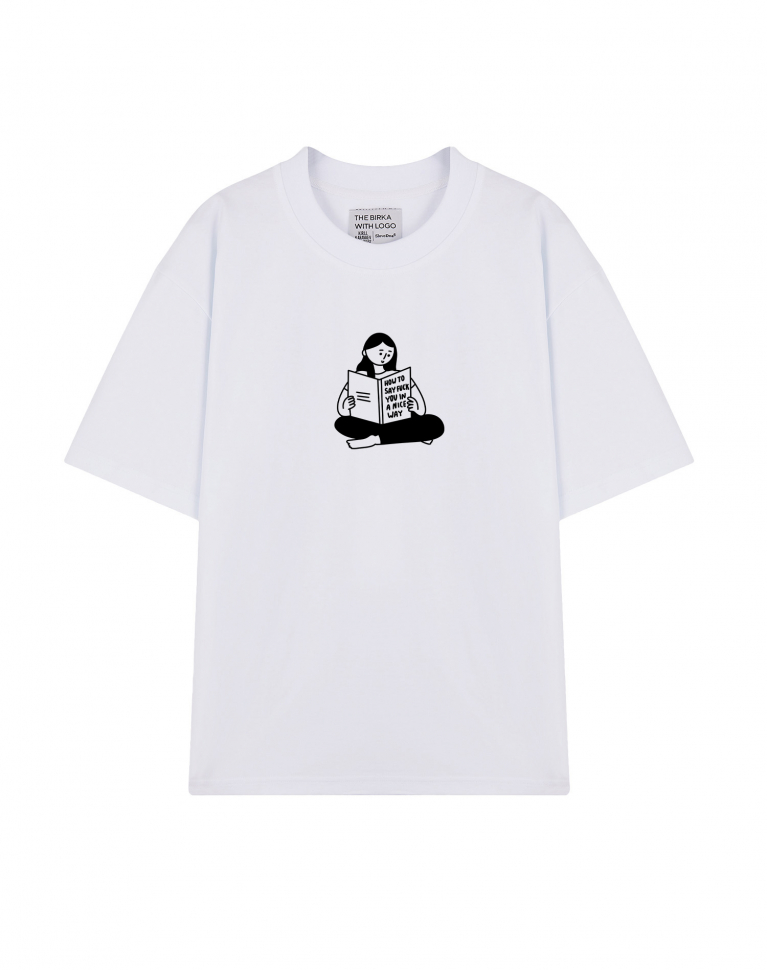 ФУТБОЛКА OVERSIZE "HOW TO SAY FUCK"
