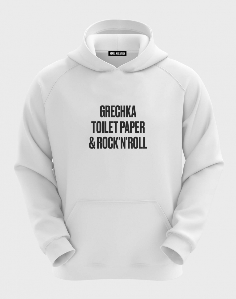 ХУДИ GRECHKA TOILET PAPER & ROCK`N`ROLL