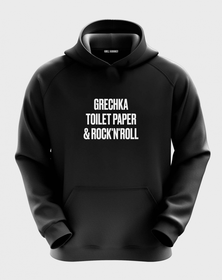 ХУДИ GRECHKA TOILET PAPER & ROCK`N`ROLL