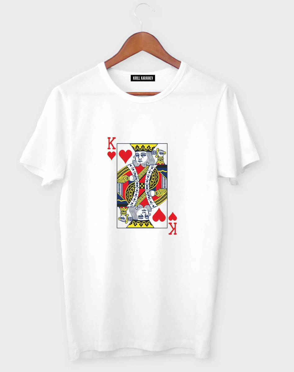 ФУТБОЛКА King of hearts ФУТБОЛКА King of hearts