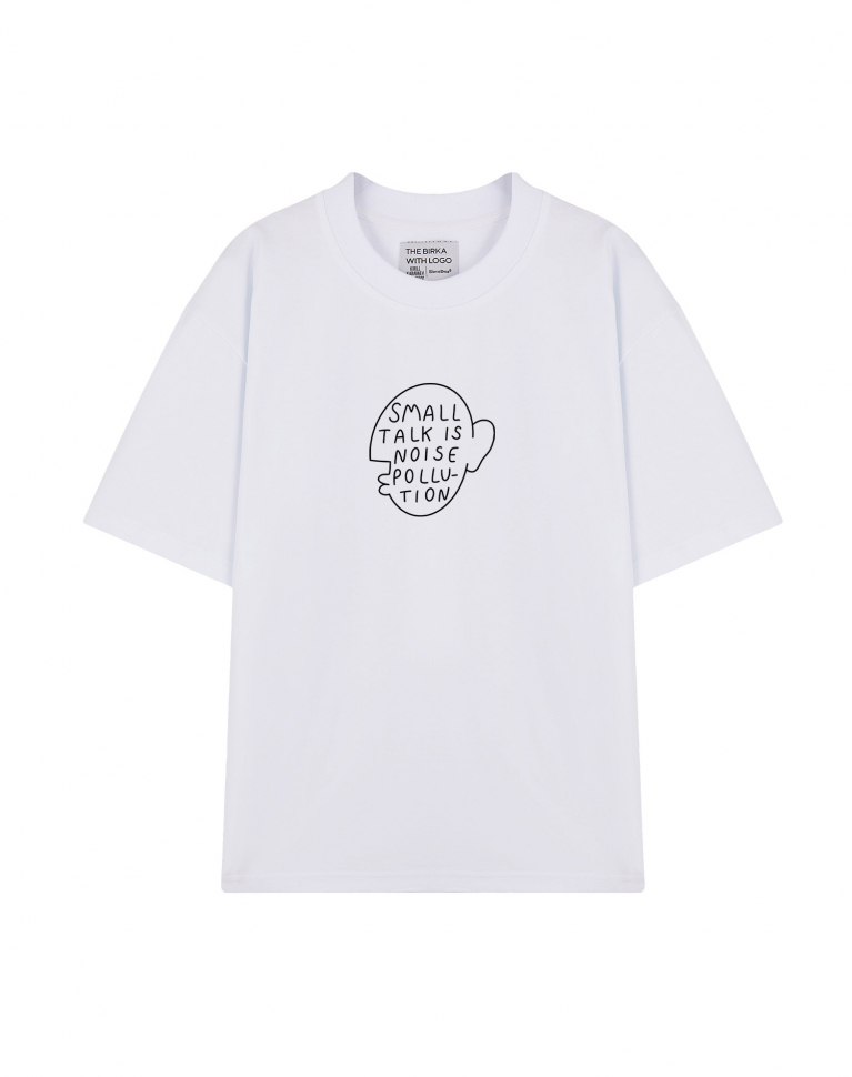 ФУТБОЛКА OVERSIZE "SMALL TALK"