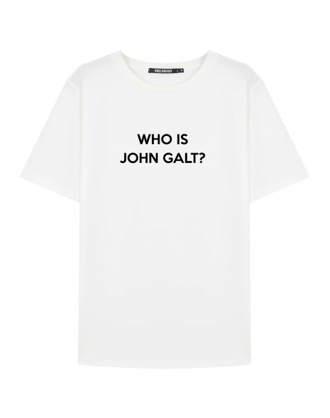 ФУТБОЛКА Who is John Galt