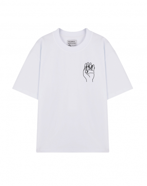 ФУТБОЛКА  OVERSIZE "FINGERS"