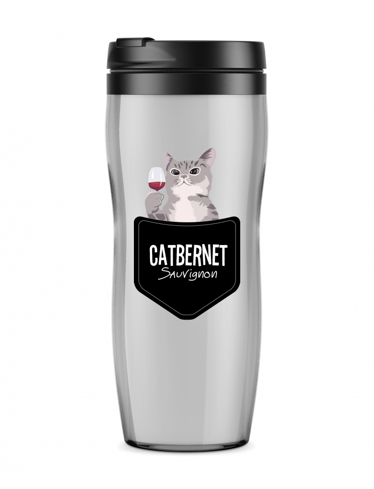 ТЕРМОСТАКАН CATBERNET