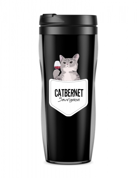 ТЕРМОСТАКАН CATBERNET