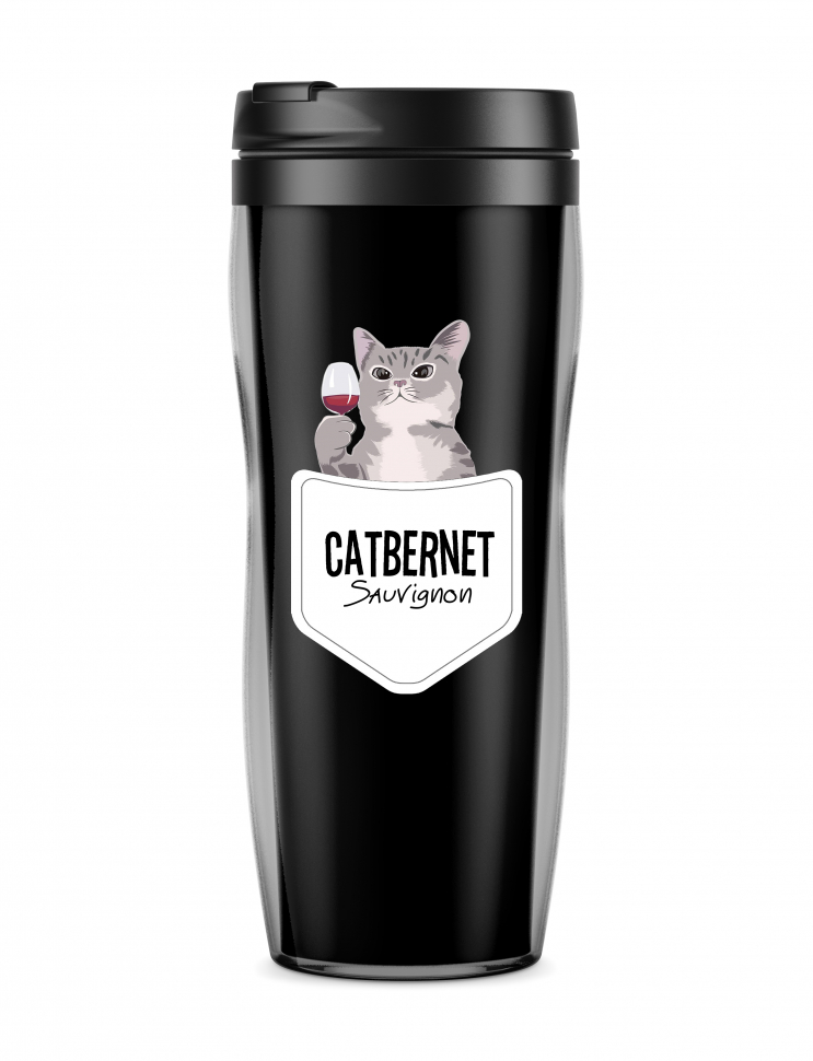 ТЕРМОСТАКАН CATBERNET