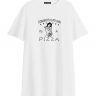 ФУТБОЛКА  OVERSIZE "CONGRATULATIONS IT'S A PIZZA"