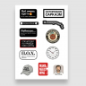 3D стикеры — Official sticker pack