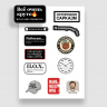 3D стикеры — Official sticker pack