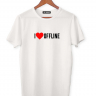 ФУТБОЛКА I LOVE OFFLINE FEAT PAVEL KARTYSHEV