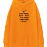 ХУДИ OVERSIZE DON`T YOU KNOW WHO I AM?