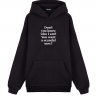 ХУДИ OVERSIZE DON`T YOU KNOW WHO I AM?
